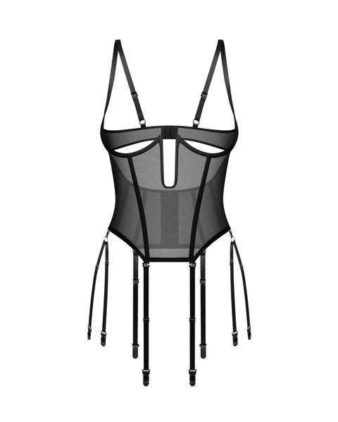Корсет Obsessive Euphori corset 2XL/3XL SX3085 фото