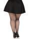 Колготки Leg Avenue Spandex micro net tights, 1X/2X, чорні, у дрібну сітку, середня посадка SX1050 фото 4