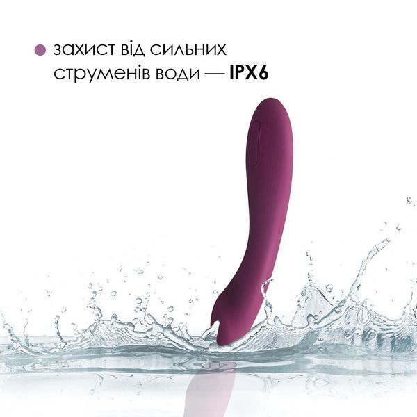 Вібратор для точки G з інтелектуальним режимом Svakom Amy 2 Violet SO6997 фото