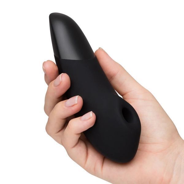 Вакуумний кліторальний стимулятор Womanizer Enhance Black (м'ята упаковка!!!) SX2519-R фото