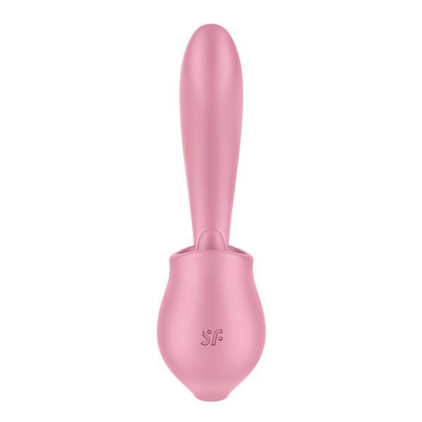 Вагінально-кліторальний вібратор Satisfyer Tongue Genius з язичком SX3852 фото