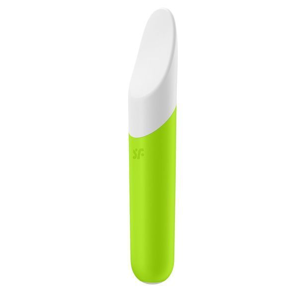 Мінівібратор із гнучким язичком Satisfyer Ultra Power Bullet 7 Green SO5435 фото
