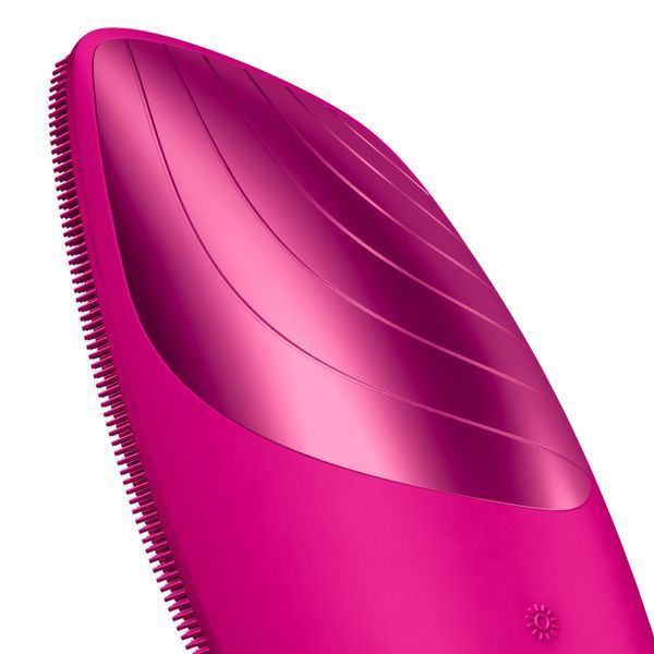 Електронна звукова термо щітка для обличчя GESKE Sonic Thermo Facial Brush 6в1 magenta HB0076 фото
