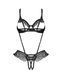 Боді Obsessive Carrola crotchless teddy L/XL SX5057 фото 7