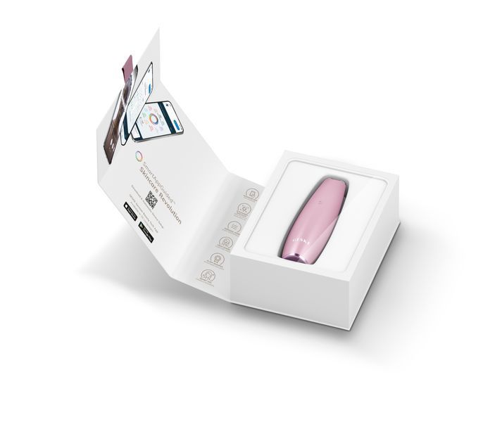 Мікрострумова ручка для підтяжки шкіри обличчя GESKE MicroCurrent Face-Lift Pen 6в1 pink HB0126 фото