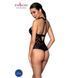 Сітчастий боді з халтером та ритмічним малюнком Passion Hima Body L/XL, black SO5346 фото 2