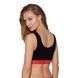 Спортивний топ на широких бретелях Passion PS003 TOP M, black SO4212 фото 2
