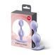 Анальні кульки Fun Factory B BALLS DUO Purple, ефект вібрації, діаметр 3,2 та 3,6 см SX3691 фото 3