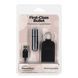 Віброкуля PowerBullet First-Class Bullet 2.5&Prime; with Key Chain Pouch, Silver, 9 режимів вібрації SO6848 фото 6