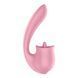 Вагінально-кліторальний вібратор Satisfyer Tongue Genius з язичком SX3852 фото 1