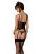 Корсет Passion MARINA CORSET, S/M, black, з відкритими чашками SO9730 фото 2