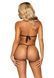 Еротичний комплект з відкритою чашкою Leg Avenue Open cup bra and pearl panty One Size Black SO9154 фото 2