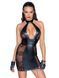 Сукня Noir Handmade F238 Short tulle dress with powerwetlook inserts, S SX0127 фото 1