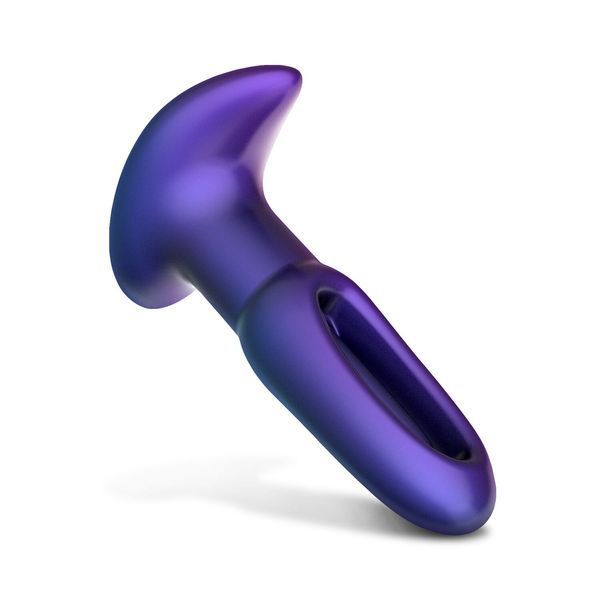 Анальна пробка з віброязичком Hueman - Voyager Butt Plug With Tapping SX3896 фото