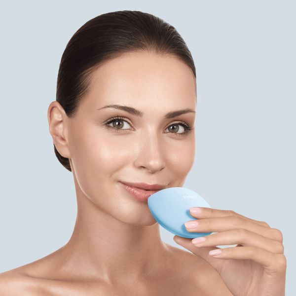 Пристрій для збільшення обʼєму губ GESKE Lip Volumizer&Booster 4в1 Big aquamarine HB0232 фото