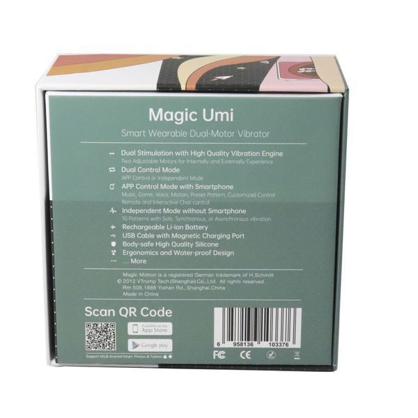 Смарт-вібратор Magic Motion Umi Red SO4948 фото
