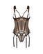 Корсет Obsessive Soranna cupless corset & crotchless thong S/M SX3622 фото 4
