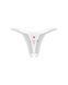 Трусики Obsessive Weddya Bride crotchless thong S/M SX5113 фото 4