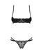 Комплект Obsessive Nutris 2-pcs crotchless set XL/2XL SX1171 фото 3