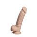 Фалоімітатор SilexD Johnny Real Skin Flesh MODEL 1, суперреалістичний, на присосці, діаметр 3,8 см SX1286 фото 3