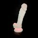 Фалоімітатор SilexD Johnny Pink Glow in the dark (м'яте паковання!!!) SO7026-R фото 12