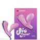 Віброяйце під одяг KISSTOY Viosecret Pro, з пульсацією для клітора, трусики-стрепи в комплекті SX3310 фото 4