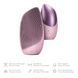 Електронна звукова термо щітка для обличчя GESKE Sonic Thermo Facial Brush 6в1 pink HB0082 фото 2