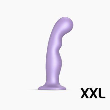 Насадка для страпона Strap-On-Me Dildo Plug P&G Lilas Metallic XXL SO9008 фото
