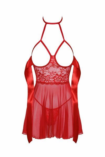 Бебі-дол Kissable Sexy Kiss Babydoll Red L/XL SX1953 фото