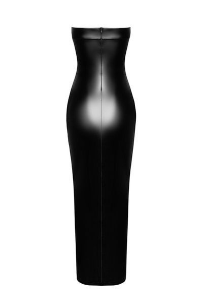 Сукня Noir Handmade F336 Powerwetlook long dress - S SX2043 фото