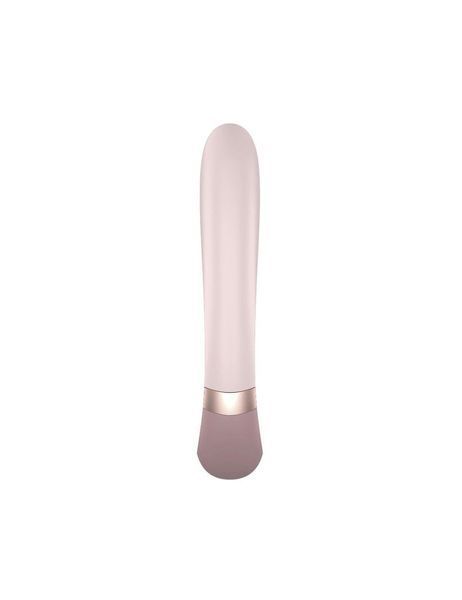 Смарт вібратор-кролик із підігрівом Satisfyer Heat Wave Mauve SO6096 фото