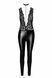 Комбінезон Noir Handmade F298 Libido, XL, під латекс, мереживний верх, чокер, знімне намисто, доступ SX0228 фото 4