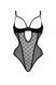 Еротичне боді Passion MARINA BODY, XXL/XXXL, black, з відкритими чашками SO9719 фото 3
