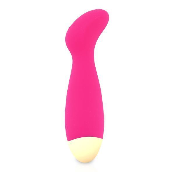 Вібратор для точки G Rianne S: Boa Mini Pink, 10 режимів роботи, медичний силікон, косметичка-чохол SO3887 фото