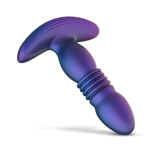 Анальна пробка з вібрацією та пульсацією Hueman - Supernova Thrusting Buttplug SX3891 фото