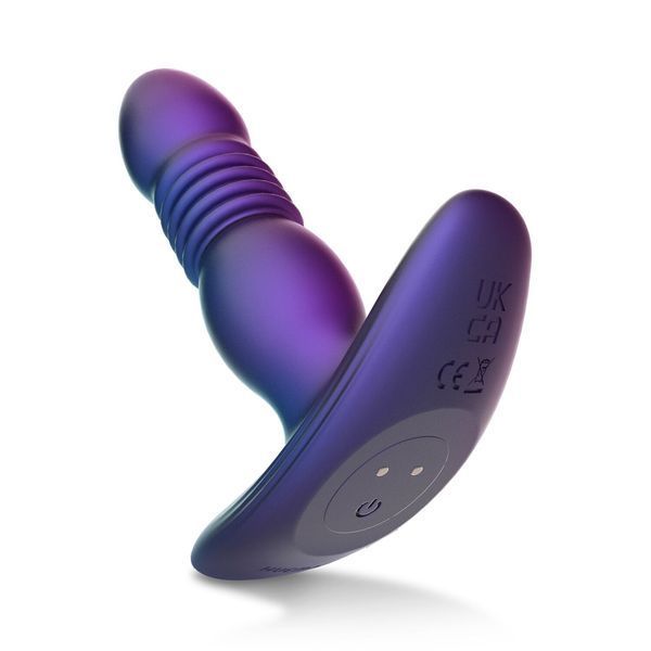 Анальна пробка з вібрацією та пульсацією Hueman - Supernova Thrusting Buttplug SX3891 фото