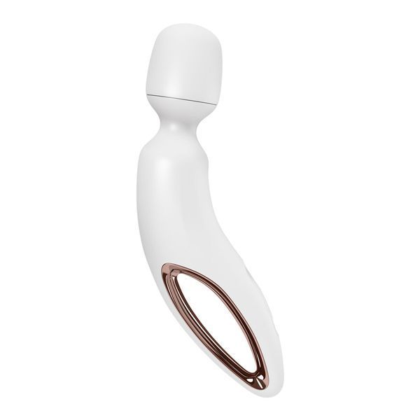 Вібромасажер Satisfyer Wand-erland (White/Rosegold) SX2697 фото