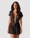 Пеньюар Obsessive Alluria peignoir & thong L/XL SX1125 фото 1