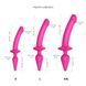Анальна пробка з дилдо Strap-On-Me SWITCH PLUG-IN SEMI-REALISTIC DILDO FUCHSIA - L (м'ята упаковка) SO6829-R фото 5
