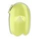 Вакуумний кліторальний стимулятор з вібрацією Satisfyer Glowing Ghost Yellow, світиться в темряві SX0543 фото 3