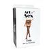 Комплект пояс та панчохи Art of Sex - Deily, колір чорний, розмір XL SX3648 фото 3