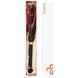 Флогер LOCKINK SEVANDA Red & Black Braided Tail Flogger, червоно-чорний, хвости з вузликами SX0876 фото 8