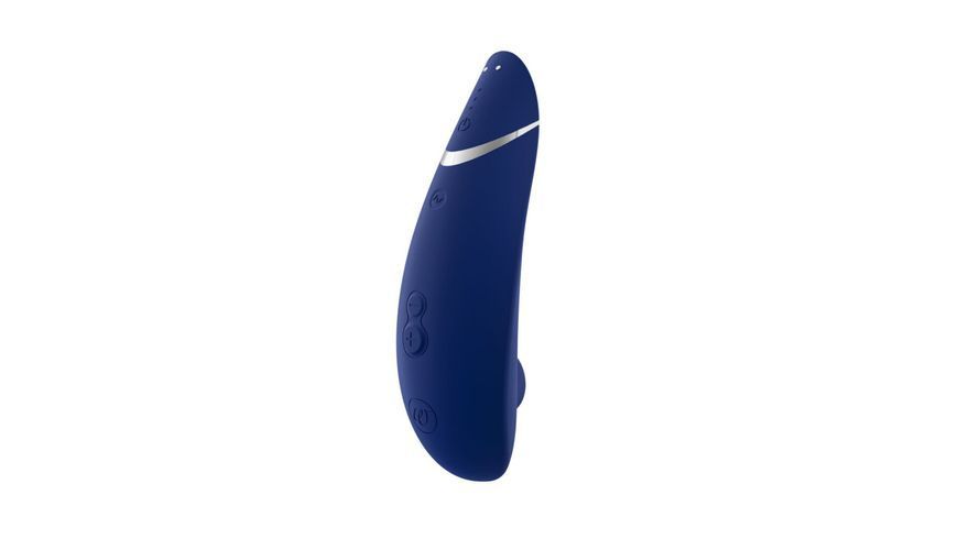 Вакуумний кліторальний стимулятор Womanizer Premium 2 - Blueberry, функції Autopilot та Smart Silence SO8752 фото