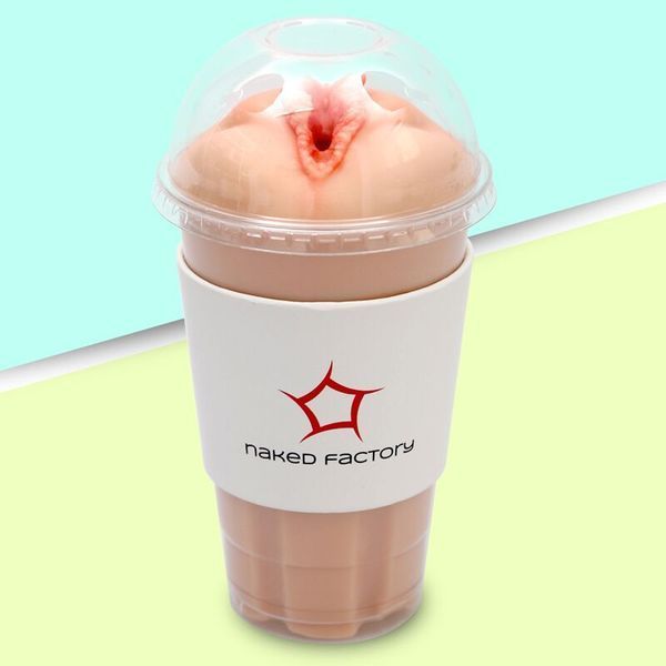 Мастурбатор-вагіна Naked Factory Cup Sleeve V&ndash;3, наскрізний SX3487 фото