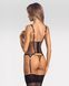 Корсет Obsessive Soranna cupless corset & crotchless thong 2XL/3XL SX3623 фото 2