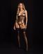 Корсет Obsessive Soranna cupless corset & crotchless thong 2XL/3XL SX3623 фото 8
