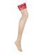 Панчохи під пояс із широким мереживом Obsessive Lacelove stockings XL/2XL SO8660 фото 3