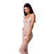 Бодістокінг Passion BS071 white, комбінезон на бретелях PBS071W фото 1