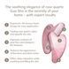 Масажер-скребок гуаша із рожевого кварцу GESKE SmartAppGuided Rose Quartz Gua Sha 5в1 HB0641 фото 8
