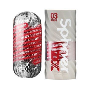 Мастурбатор Tenga Spinner DX 03 Steps, з пружною стимулювальною спіраллю всередині, потужний вплив SX2735 фото
